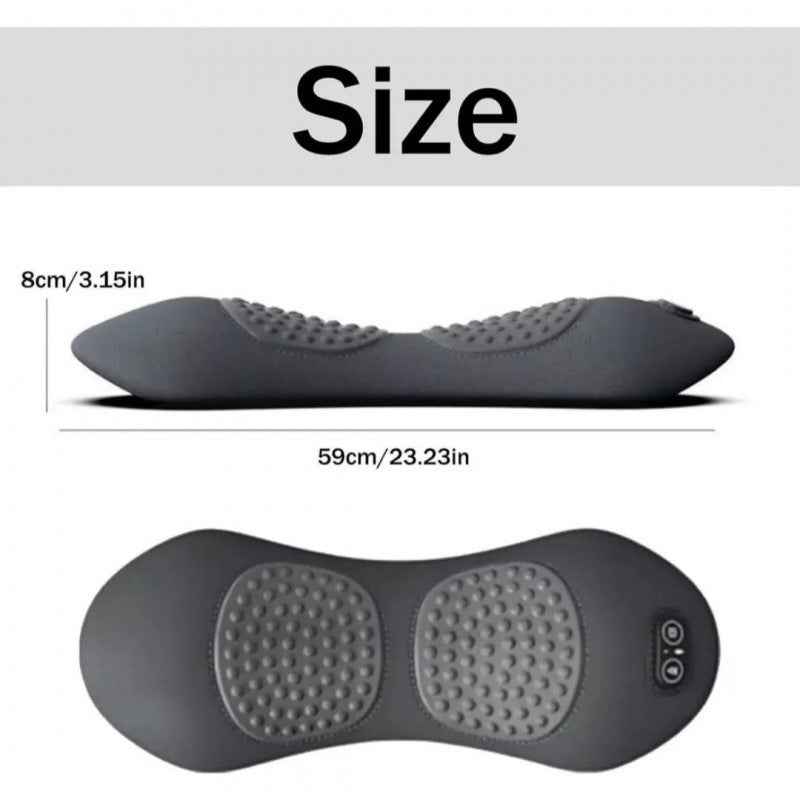 Lumbar Pillow Massage Heating Waist Pad