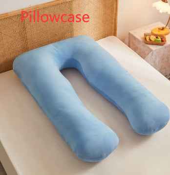 Ultimate Comfort U-Shaped Maternity Pillow - Removable & Washable Cotton Support