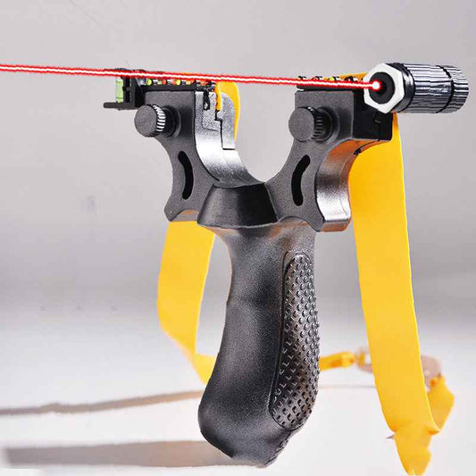 Precision Laser Slingshot - Elevate Your Targeting Fun