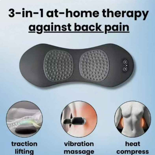 Lumbar Pillow Massage Heating Waist Pad