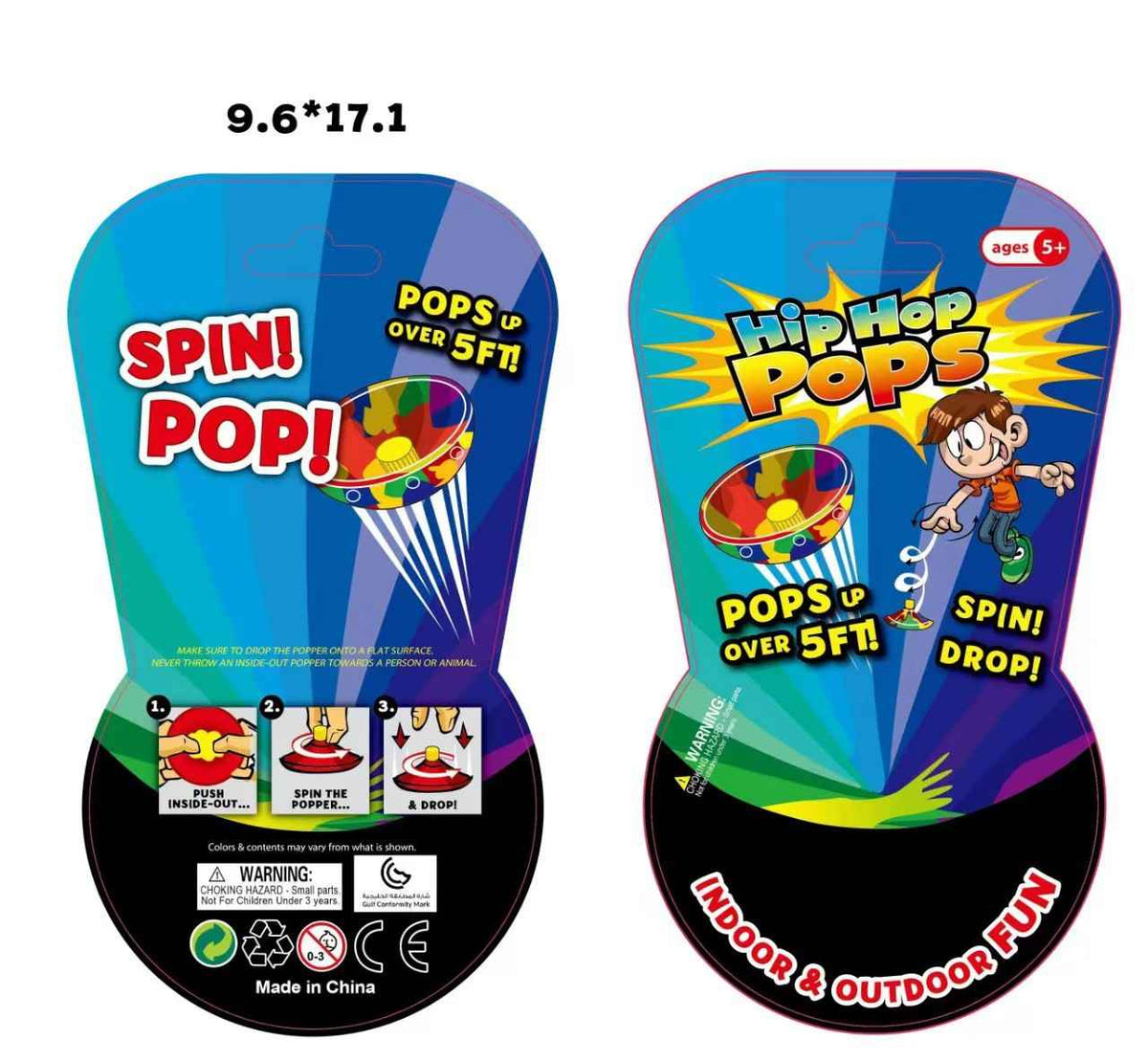 Exciting Camouflage Jumping Popper Toy for Active Kids