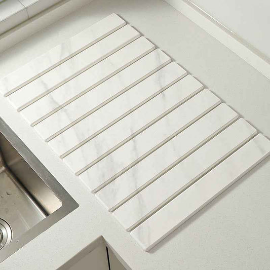 Household Marble Kitchen Draining Table Bar Coaster