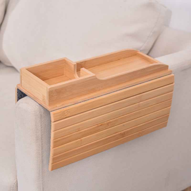 Lazy Sofa Handrail Tray Removable Dim Sum Plate
