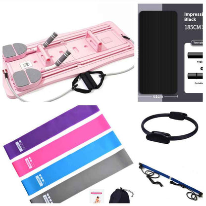 4-in-1 Foldable Ab Workout Board – Automatic Rebound Fitness Trainer