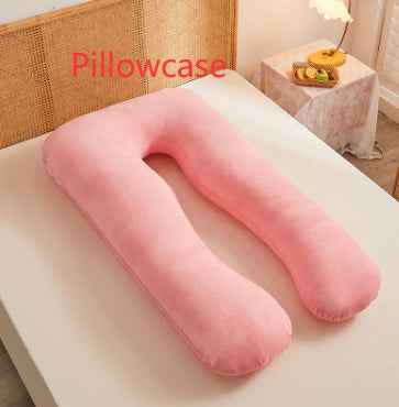 Ultimate Comfort U-Shaped Maternity Pillow - Removable & Washable Cotton Support