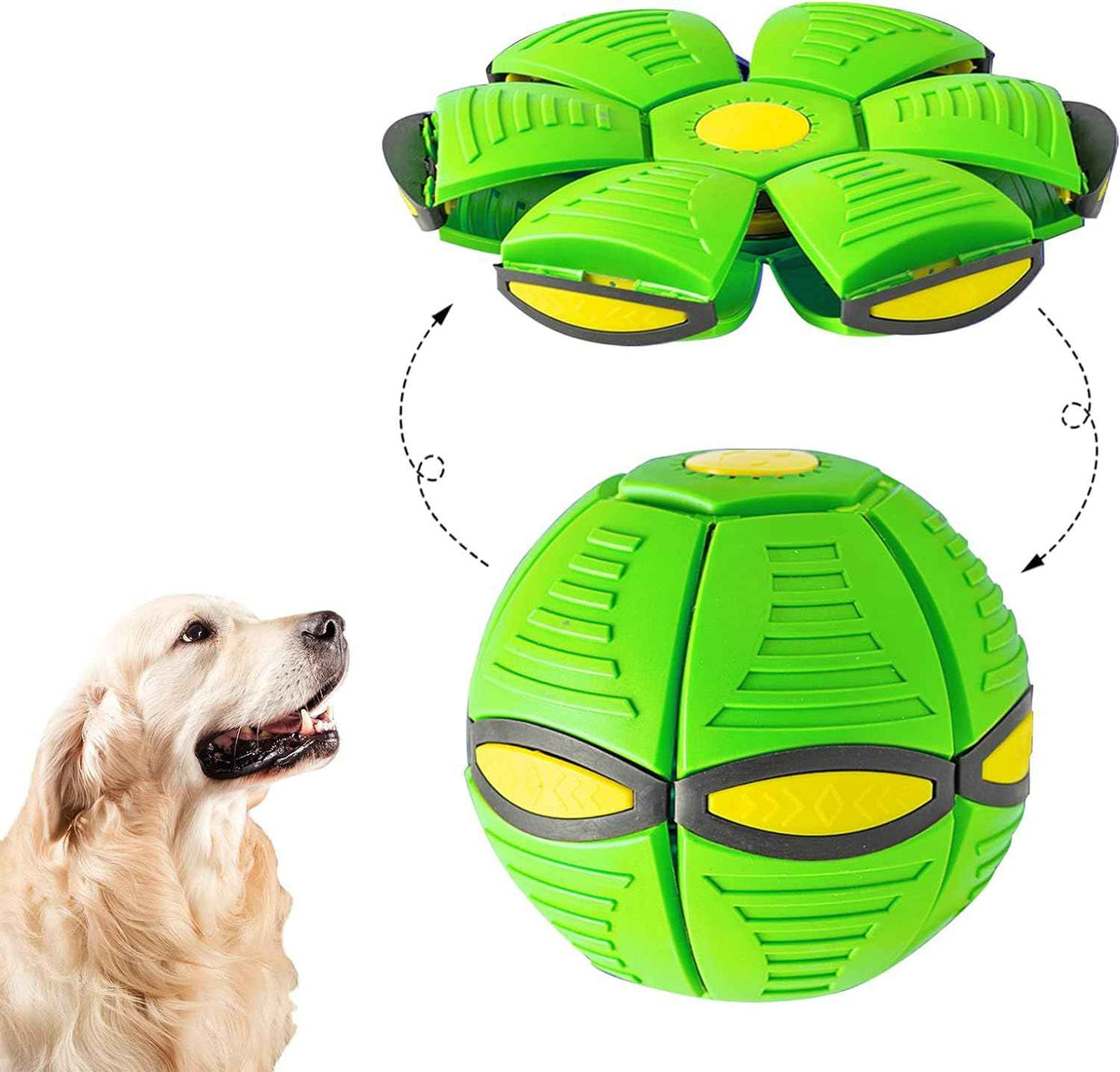 Interactive Flying Ball for Dogs: Unleash Fun and Playtime!