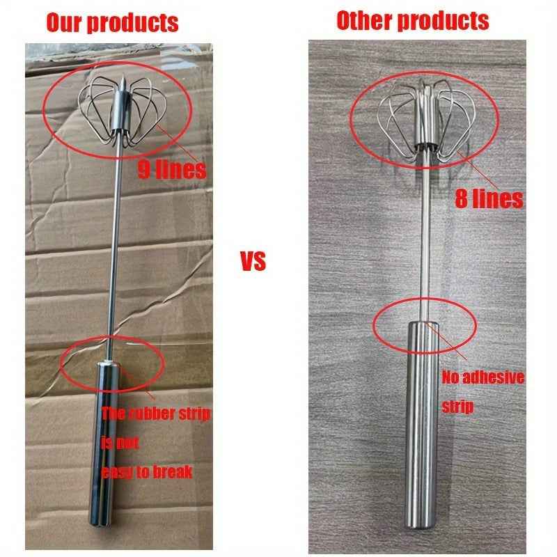 Stainless Steel Manual Household Egg Beater