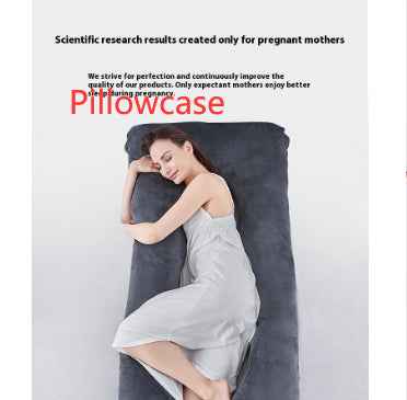 Ultimate Comfort U-Shaped Maternity Pillow - Removable & Washable Cotton Support