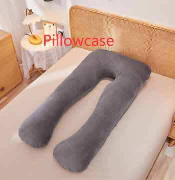 Ultimate Comfort U-Shaped Maternity Pillow - Removable & Washable Cotton Support