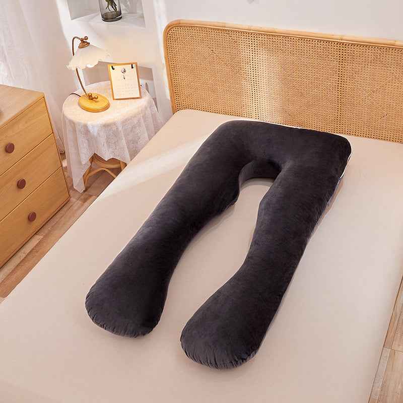 Ultimate Comfort U-Shaped Maternity Pillow - Removable & Washable Cotton Support