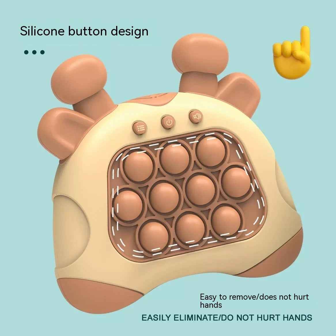 Interactive Yule Puzzle Speed Push Game Machine for Fun Learning