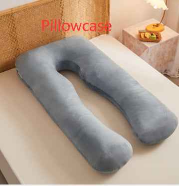 Ultimate Comfort U-Shaped Maternity Pillow - Removable & Washable Cotton Support