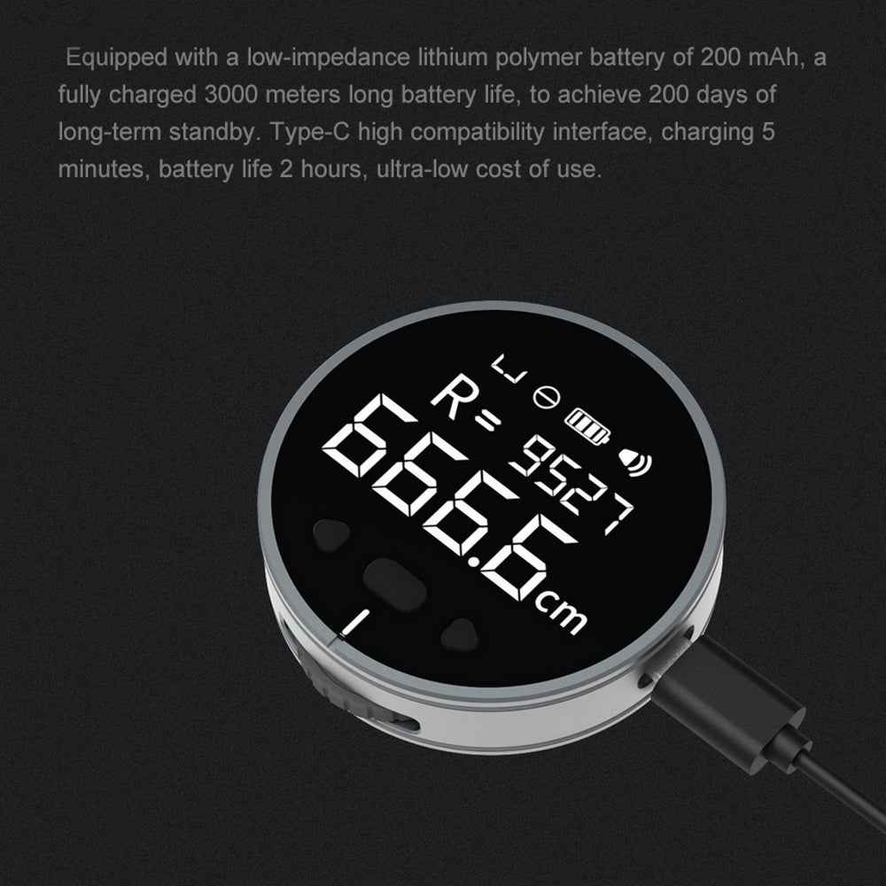 Pocket-Sized Digital Measuring Tape: Precision at Your Fingertips